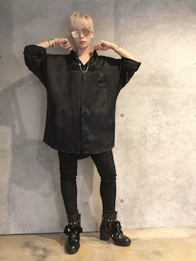 「Steve J ＆Yoni P（スティーブジェイアンドヨニピー）のアイテム」を使った、Joycechangさん（レディース・163cm）の夏コーディネート