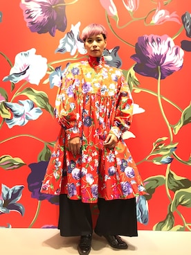 「KENZO」｜「アイテム（ワンピース/ドレス）」を使った、Joycechangさん（レディース・163cm）の夏コーディネート