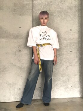 「vetements」｜「アイテム（ブーティ）」を使った、Joycechangさん（レディース・163cm）の秋コーディネート