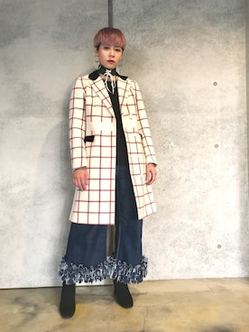MUVEILのダッフルコートを使った人気ファッションコーディネート - WEAR
