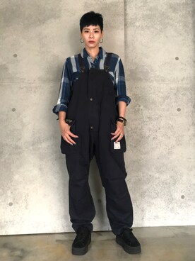 「Rails（レイルズ）のアイテム（トップス）」を使った、Joycechangさん（レディース・163cm）の春コーディネート
