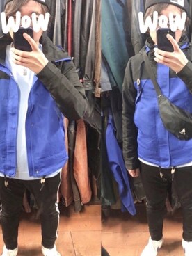 切替 マウンテンパーカー アウトドアを使ったメンズ人気ファッションコーディネート Wear