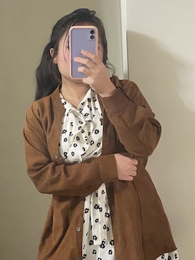 「POPCORN（ポップコーン）のアイテム」を使った、Arielさん（レディース・158cm）の冬コーディネート