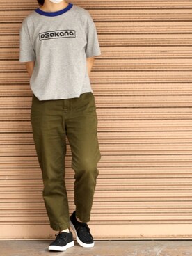 「I am I （アイアムアイ）のアイテム（トップス）」を使った、husky1971さん（レディース・163cm）の夏コーディネート