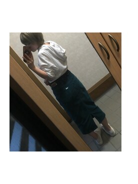 「CLOSE-UP（クローズアップ）のアイテム（トップス）」を使った、루리(RURI)さん（レディース・150cm）の春コーディネート