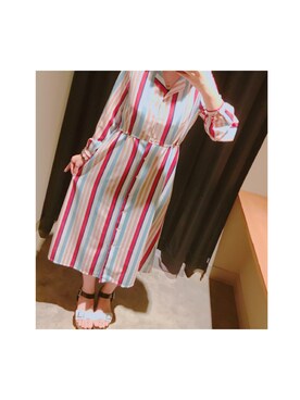 루리(RURI)さん（レディース・148cm）の春コーディネート