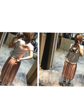 루리(RURI)さん（レディース・148cm）の夏コーディネート