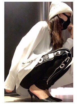 루리(RURI)さん（レディース・148cm）の冬コーディネート