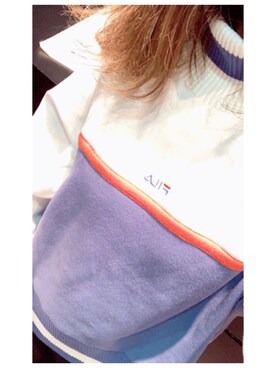 「FILA（フィラ）のアイテム（トップス、その他）」を使った、루리(RURI)さん（レディース・148cm）の冬コーディネート