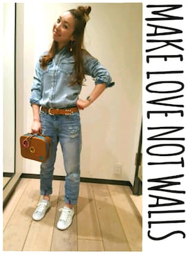 YUIさん（レディース・160cm）の春コーディネート