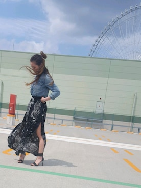 YUIさん（レディース・160cm）の春コーディネート