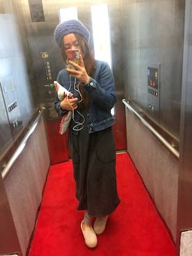 waonwaさん（レディース・153cm）の冬コーディネート