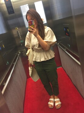 waonwaさん（レディース・153cm）の夏コーディネート