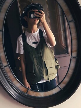 「URSUS BAPE（アーサスベイプ　）のアイテム」を使った、dlutaさん（メンズ・173cm）の秋コーディネート