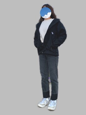 The North Face ザノースフェイス のナイロンジャケットを使ったレディース人気ファッションコーディネート Wear