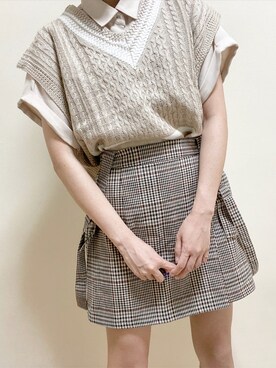 「アプレジュール」｜「アイテム（その他）」を使った、ゆりさん（レディース・149cm）の夏コーディネート
