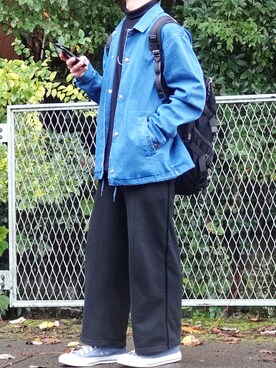 moon(むーん)さん（メンズ・163cm）の秋コーディネート