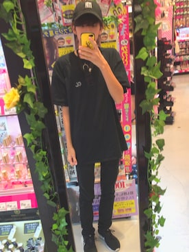 「iFace（アイフェイス）のアイテム（財布/小物）」を使った、KAITOさん（メンズ・174cm）の夏コーディネート