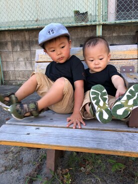 to'n'soさん（キッズ・90cm）の秋コーディネート