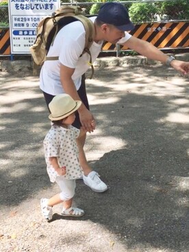 senaさん（キッズ・80cm）の夏コーディネート