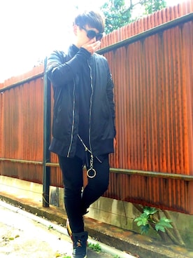 「DAMIR DOMA（ダミール・ドーマ）のアイテム」を使った、ダニコロさん（メンズ・183cm）の春コーディネート