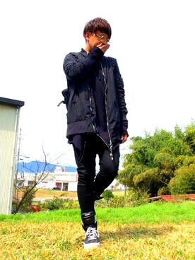 「DAMIR DOMA（ダミール・ドーマ）のアイテム」を使った、ダニコロさん（メンズ・183cm）の春コーディネート