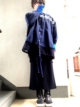 「CINZIA ARAIA（チンツィア アライア）のアイテム」を使った、ダニコロさん（メンズ・183cm）の春コーディネート