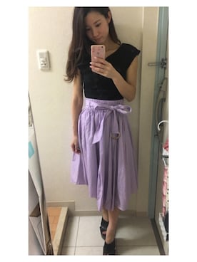 MARINEさん（レディース・156cm）の夏コーディネート