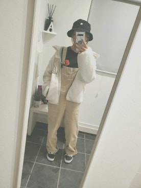 「Diamond SUPPLY CO.（ダイアモンドサプライ）のアイテム」を使った、sykさん（レディース・156cm）の秋コーディネート