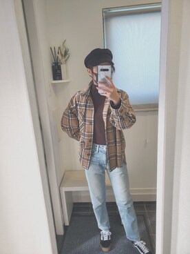 sykさん（レディース・156cm）の冬コーディネート