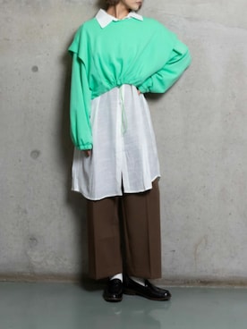 me+emselectさん（レディース・166cm）の秋コーディネート