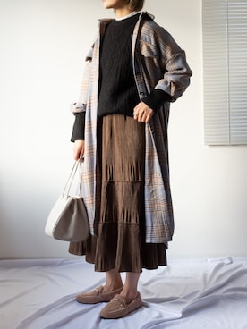 me+emselectさん（レディース・166cm）の秋コーディネート