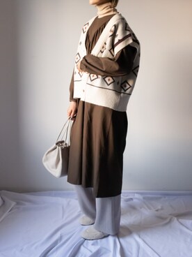 me+emselectさん（レディース・166cm）の冬コーディネート