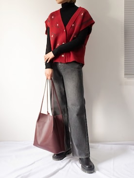 me+emselectさん（レディース・166cm）の冬コーディネート