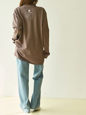 「韓国ファッション」｜me+emselectさん（レディース・162cm）の春コーディネート