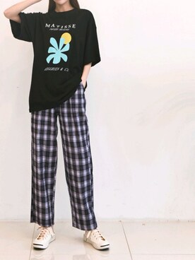 me+emselectさん（レディース・166cm）の夏コーディネート