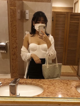 「海外」｜「アイテム（アクセサリー）」を使った、asukaさん（レディース・155cm）の秋コーディネート