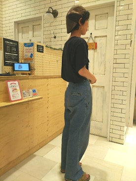 「ナチュラルスタイル」｜「アイテム（帽子）」を使った、14+ ピオレ姫路店 スタッフさん（レディース・160cm）の秋コーディネート