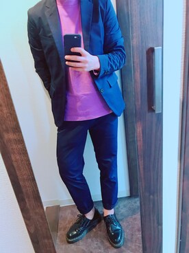 しろさん（メンズ・163cm）の秋コーディネート