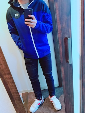 「ストリート服が好き」｜「アイテム（マウンテンパーカー）」を使った、しろさん（メンズ・163cm）の秋コーディネート