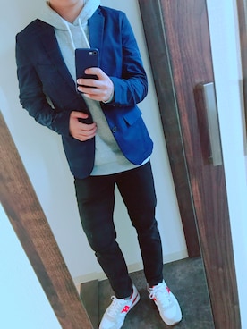 しろさん（メンズ・163cm）の秋コーディネート