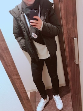 しろさん（メンズ・163cm）の冬コーディネート