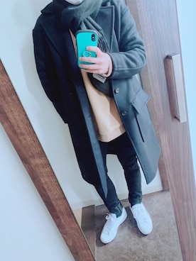 しろさん（メンズ・163cm）の冬コーディネート