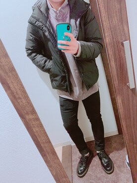 しろさん（メンズ・163cm）の冬コーディネート