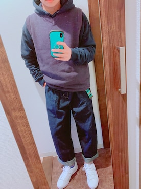 しろさん（メンズ・163cm）の春コーディネート