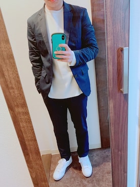 しろさん（メンズ・163cm）の春コーディネート