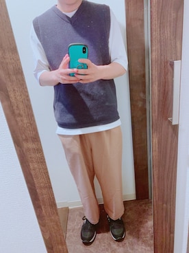 しろさん（メンズ・163cm）の春コーディネート