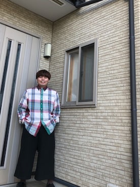 「しまむら（シマムラ）のアイテム（レッグウェア）」を使った、憂季さん（メンズ・169cm）の春コーディネート
