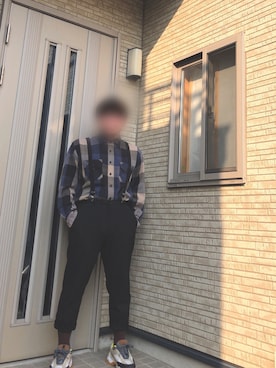 「しまむら（シマムラ）のアイテム（レッグウェア）」を使った、憂季さん（メンズ・169cm）の春コーディネート
