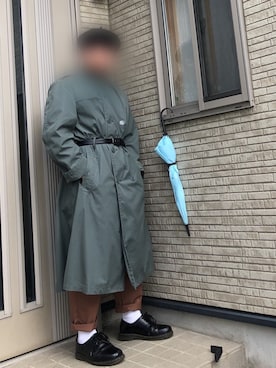 「しまむら（シマムラ）のアイテム（レッグウェア）」を使った、憂季さん（メンズ・169cm）の冬コーディネート